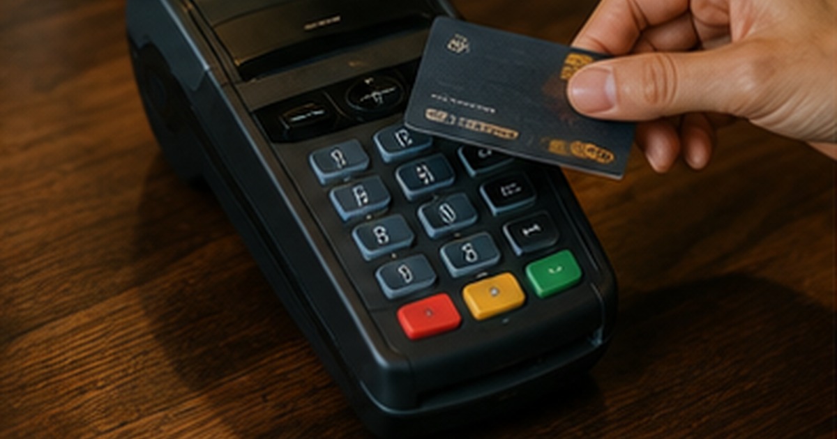 eftpos machine for small business in an Australian real-world setting