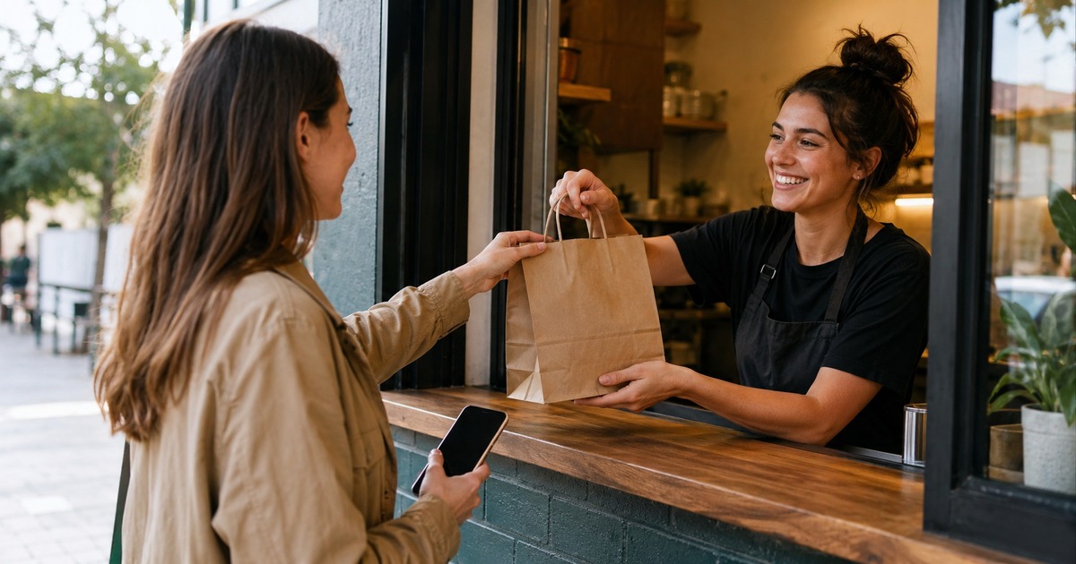 online ordering system for restaurants in an Australian real-world setting
